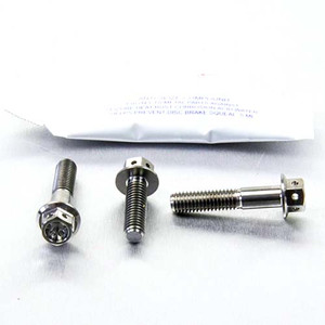 Titanium Brake & Clutch Lever Perch Pinch Bolt Kit Race Spec Titanium Brake & Clutch Lever Perch Pinch Bolt Kit Race Spec