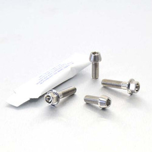 Titanium Brake & Clutch Lever Perch Pinch Bolt Kit Titanium Brake & Clutch Lever Perch Pinch Bolt Kit