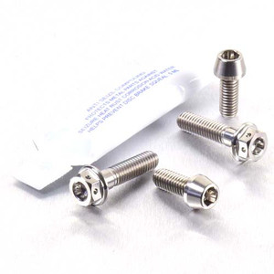 Titanium Brake & Clutch Lever Perch Pinch Bolt Kit DualDrive Titanium Brake & Clutch Lever Perch Pinch Bolt Kit DualDrive