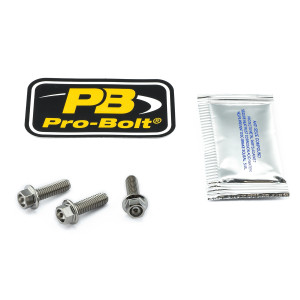 Titanium Brake & Clutch Lever Perch Pinch Bolt Kit Hex Titanium Brake & Clutch Lever Perch Pinch Bolt Kit Hex