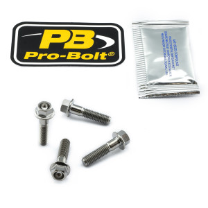 Titanium Brake & Clutch Lever Perch Pinch Bolt Kit Titanium Brake & Clutch Lever Perch Pinch Bolt Kit