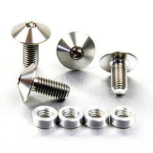 Titanium Exhaust Heat Shield Mount Bolt Kit