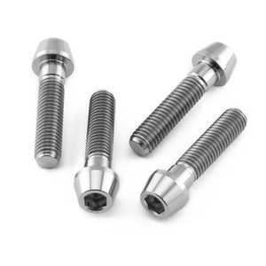 Titanium Front Axle Pinch Bolt Kit