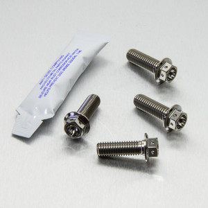 Titanium Front Axle Pinch Bolt Kit Race Spec Titanium Front Axle Pinch Bolt Kit Race Spec