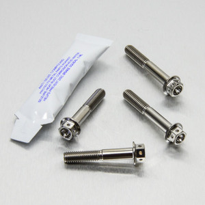 Titanium Front Axle Pinch Bolt Kit Race Spec Titanium Front Axle Pinch Bolt Kit Race Spec