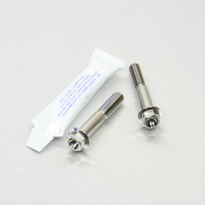 Titanium Front Axle Pinch Bolt Kit