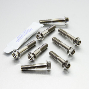Titanium Front Caliper Pinch Bolt Kit