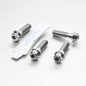 Titanium Front Brake Caliper Mount Bolt Kit DualDrive Titanium Front Brake Caliper Mount Bolt Kit DualDrive