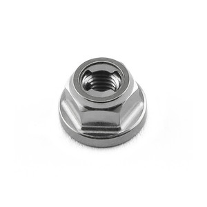 Titanium Flanged Metal Lock Nut M3x(0.50mm) Titanium Flanged Metal Lock Nut M3x(0.50mm)