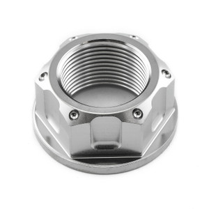 Titanium Flanged Axle Nut M24x(1.50mm) Swingarm Pivot Titanium Flanged Axle Nut M24x(1.50mm) Swingarm Pivot