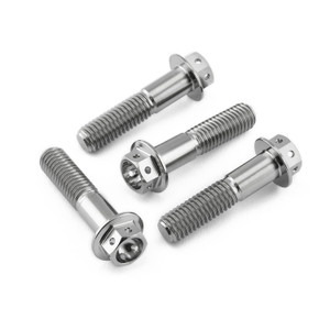 Titanium Pillion Footrest Hanger Bolt Kit Race Spec