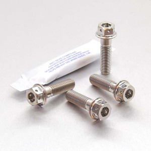 Titanium Rider Footrest Hanger Bolt Kit DualDrive