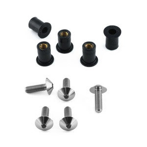Titanium Screen Kit 5 Bolt Titanium Screen Kit 5 Bolt