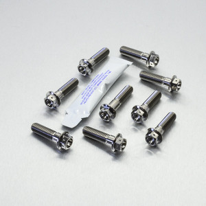 Titanium Top & Bottom Clamp Yoke Pinch Kit Race Spec Titanium Top & Bottom Clamp Yoke Pinch Kit Race Spec