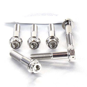 Titanium Top & Bottom Clamp Yoke Pinch Kit DualDrive