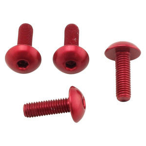 Aluminium Screen Kit 4 Bolt Red