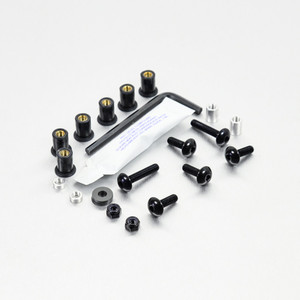 Aluminium Screen Kit Honda CBR600FX-FY Black Aluminium Screen Kit Honda CBR600FX-FY Black