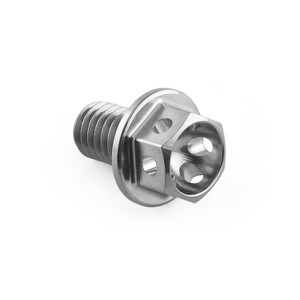 Titanium Flanged Hex Head Bolt M5x(0.80mm)x8mm Race Spec