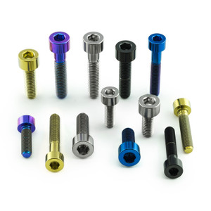M5 Titanium Parallel Head Socket Cap Bolts M5 Titanium Parallel Head Socket Cap Bolts