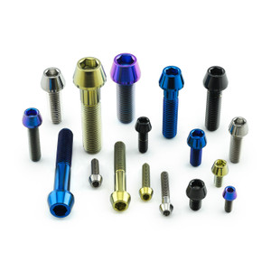 M10 Titanium Tapered Socket Cap Bolts M10 Titanium Tapered Socket Cap Bolts