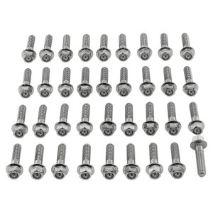 Stainless Steel Engine Kit Triumph Daytona & Trident 660 Flanged He Stainless Steel Engine Kit Triumph Daytona & Trident 660 Flanged He