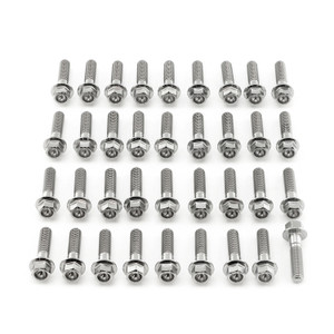 Titanium Engine Kit Triumph Daytona & Trident 660 Flanged Hex Titanium Engine Kit Triumph Daytona & Trident 660 Flanged Hex