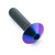 Titanium Dome Head Bolt M5x(0.80mm)x20mm Purple Haze