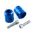 Aluminium Bar Ends Kawasaki 10 Pair M8x35mm Bolts Blue Aluminium Bar Ends Kawasaki 10 Pair M8x35mm Bolts Blue