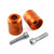 Aluminium Bar Ends Kawasaki 10 Pair M8x35mm Bolts Orange Aluminium Bar Ends Kawasaki 10 Pair M8x35mm Bolts Orange