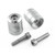 Aluminium Bar Ends Kawasaki 10 Pair M8x35mm Bolts Silver Aluminium Bar Ends Kawasaki 10 Pair M8x35mm Bolts Silver