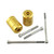 Aluminium Bar Ends Suzuki 30 Pair Gold