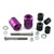 Aluminium Smooth Universal Bar Ends Pair Purple Aluminium Smooth Universal Bar Ends Pair Purple