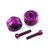 Aluminium Bar Ends Yamaha 10 (30mm Bolts) Pair Purple