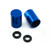 Aluminium Bleed Nipple Cover M7 Pack x2 Blue