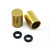 Aluminium Bleed Nipple Cover M7 Pack x2 Gold