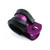 Aluminium P-Clip 5mm Diameter Hole Purple