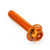 Aluminium Flanged Hex Bodywork Bolt M5x(0.80mm)x25mm Race Spec Etched Orange Aluminium Flanged Hex Bodywork Bolt M5x(0.80mm)x25mm Race Spec Etched Orange