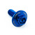 Aluminium Flanged Hex Bodywork Bolt M6x(1.00mm)x16mm Race Spec Etched Blue Aluminium Flanged Hex Bodywork Bolt M6x(1.00mm)x16mm Race Spec Etched Blue