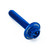 Aluminium Flanged Hex Bodywork Bolt M6x(1.00mm)x30mm Race Spec Etched Blue Aluminium Flanged Hex Bodywork Bolt M6x(1.00mm)x30mm Race Spec Etched Blue