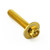 Aluminium Flanged Hex Bodywork Bolt M6x(1.00mm)x30mm Race Spec Etched Gold Aluminium Flanged Hex Bodywork Bolt M6x(1.00mm)x30mm Race Spec Etched Gold