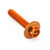 Aluminium Flanged Hex Bodywork Bolt M6x(1.00mm)x30mm Race Spec Etched Orange Aluminium Flanged Hex Bodywork Bolt M6x(1.00mm)x30mm Race Spec Etched Orange