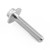 Aluminium Flanged Hex Bodywork Bolt M6x(1.00mm)x30mm Race Spec Etched Silver Aluminium Flanged Hex Bodywork Bolt M6x(1.00mm)x30mm Race Spec Etched Silver