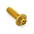 Aluminium Flanged Hex Bodywork Bolt M8x(1.25mm)x25mm Race Spec Etched Gold Aluminium Flanged Hex Bodywork Bolt M8x(1.25mm)x25mm Race Spec Etched Gold