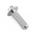 Aluminium Flanged Hex Bodywork Bolt M8x(1.25mm)x25mm Race Spec Etched Silver Aluminium Flanged Hex Bodywork Bolt M8x(1.25mm)x25mm Race Spec Etched Silver