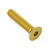 Aluminium Countersunk Bolt M8x(1.25mm)x40mm Gold