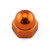 Aluminium Dome Nut M10x(1.50mm) (DIN1587) Orange