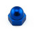 Aluminium Dome Nut M10x(1.25mm) (DIN1587) Blue