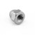 Aluminium Dome Nut M4x(0.70mm) (DIN1587) Silver