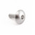 Aluminium Dome Head Bolt M5x(0.80mm)x16mm (16mm O/D) Silver