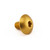 Aluminium Dome Head Bolt M6x(1.00mm)x10mm Gold